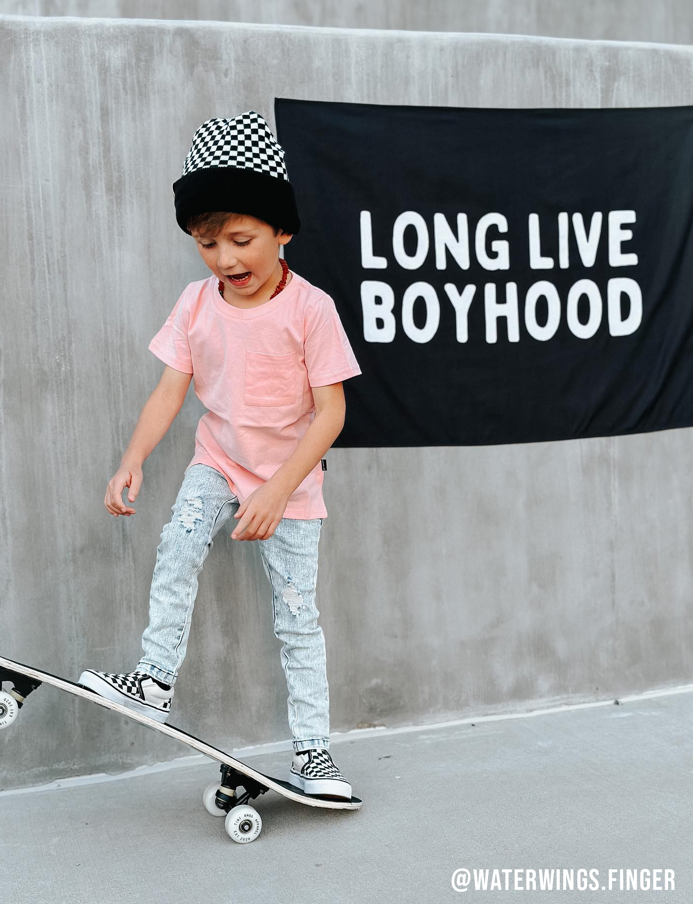 Long Live Boyhood Banner