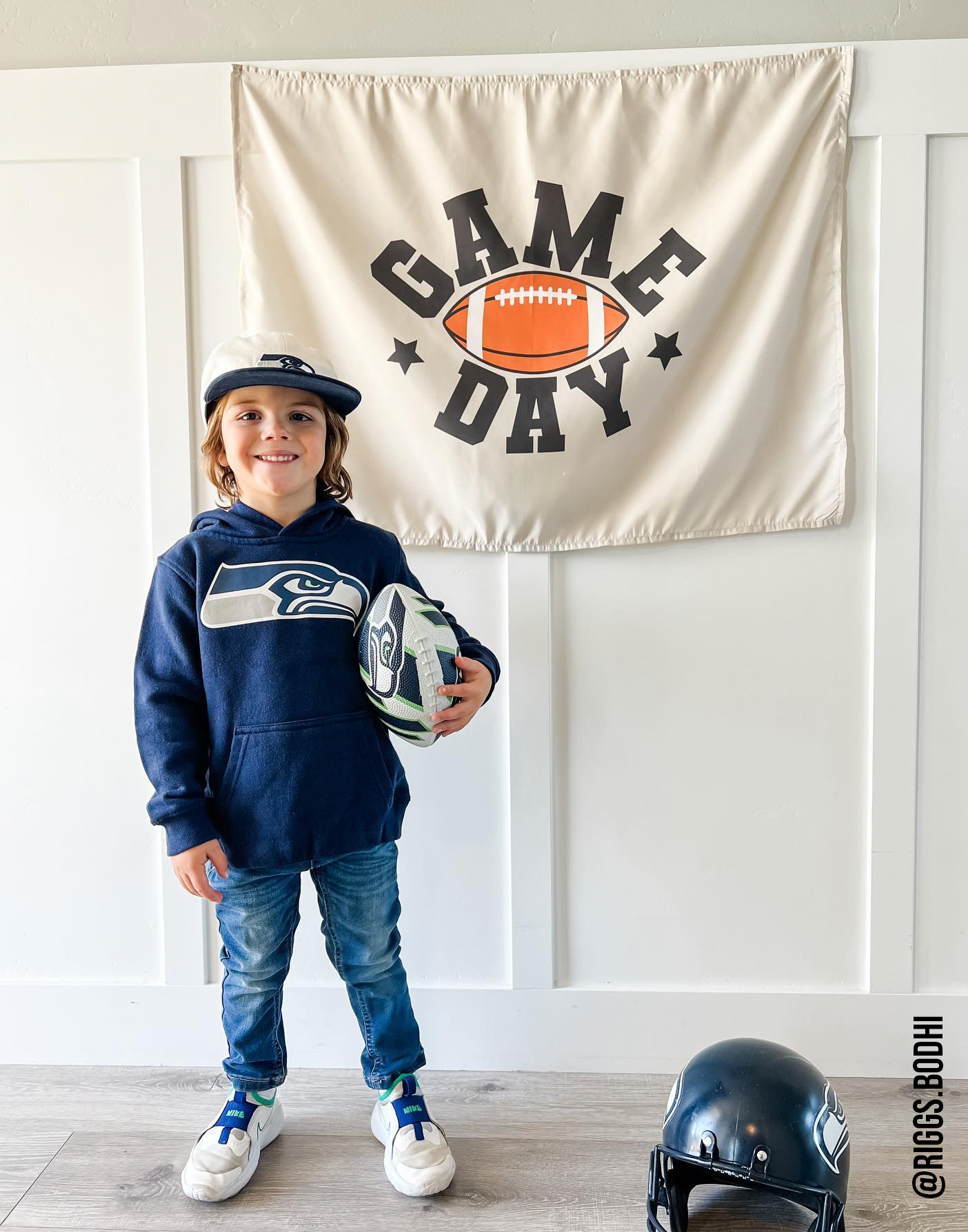 Game Day Football Banner