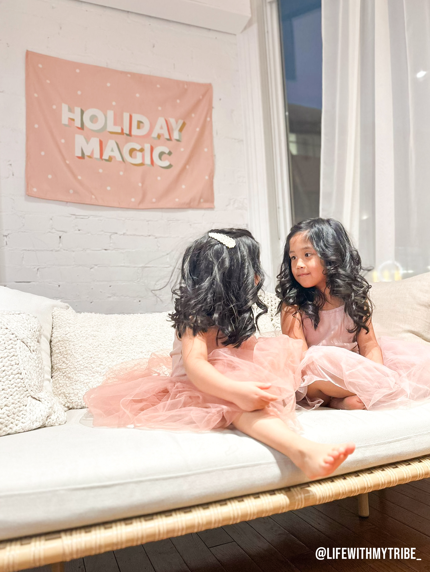 Holiday Magic Banner (Pink)