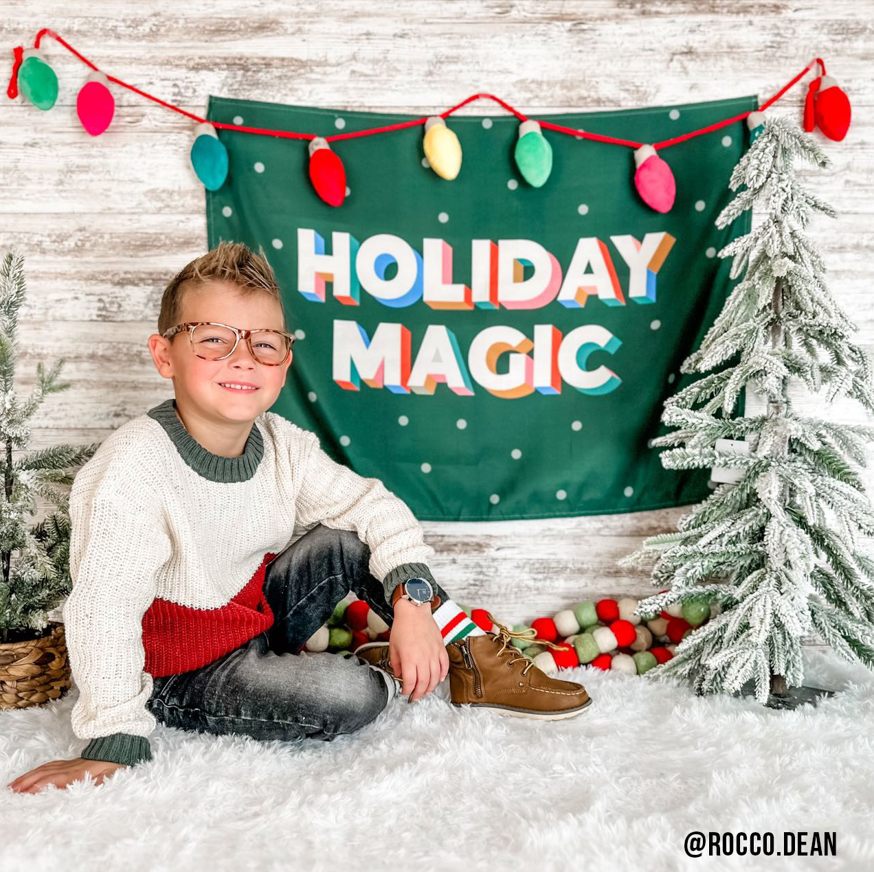 Holiday Magic Banner (Green)