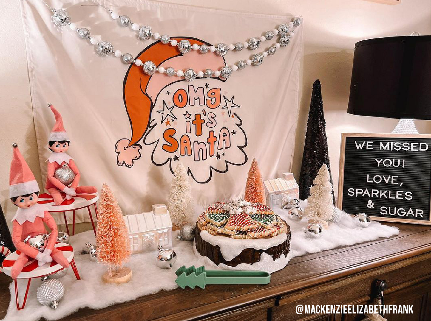 Omg It's Santa Banner