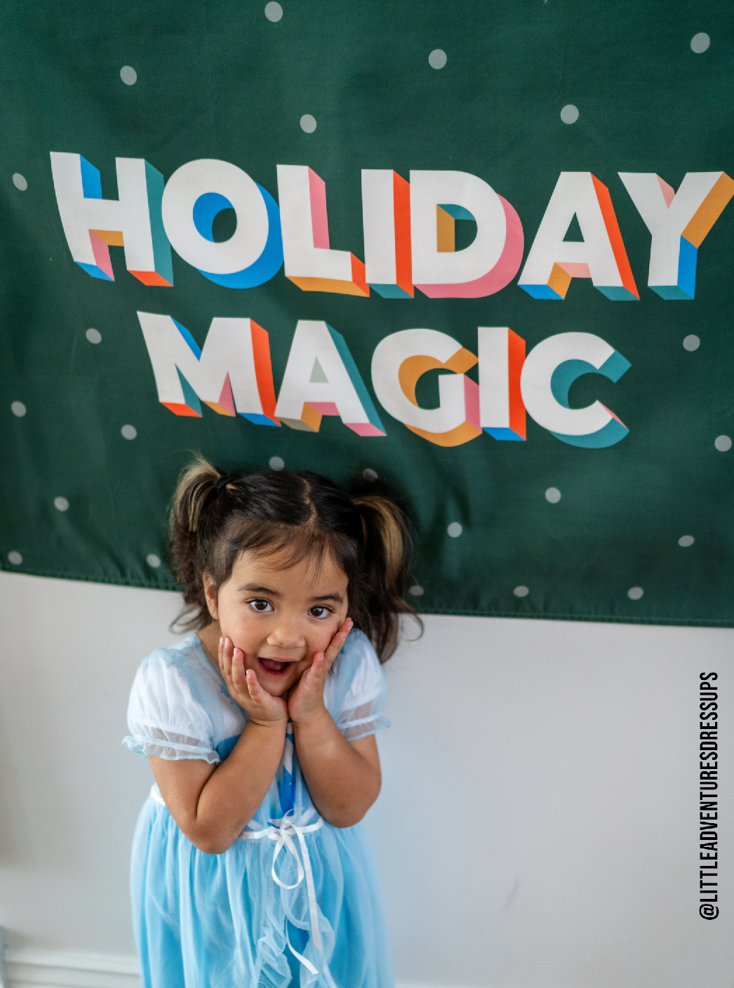 Holiday Magic Banner (Green)