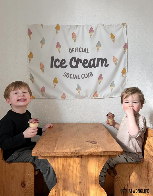 Ice Cream Social Club Banner
