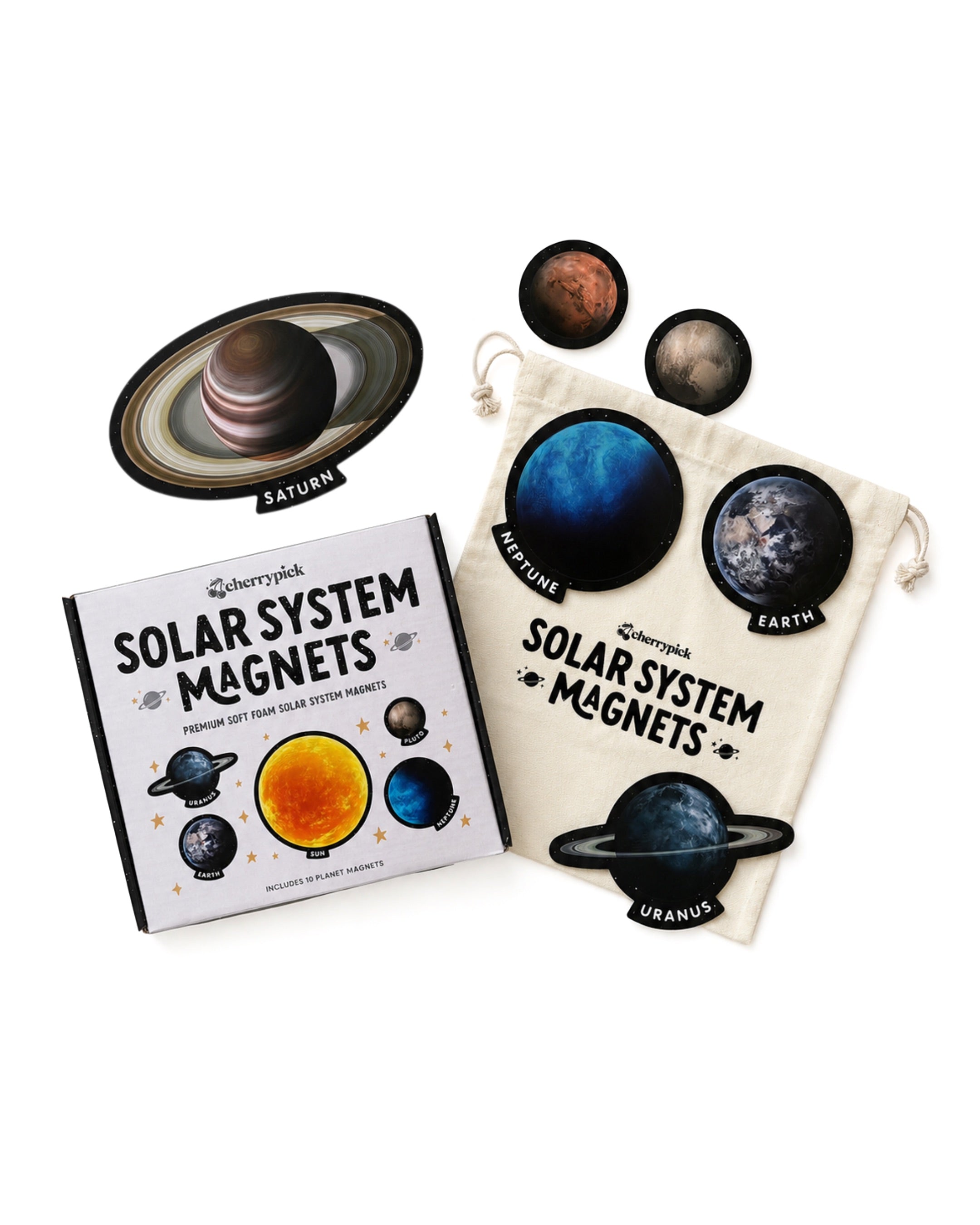 Solar System Magnets (10pc oversized magnet set) – Cherrypick