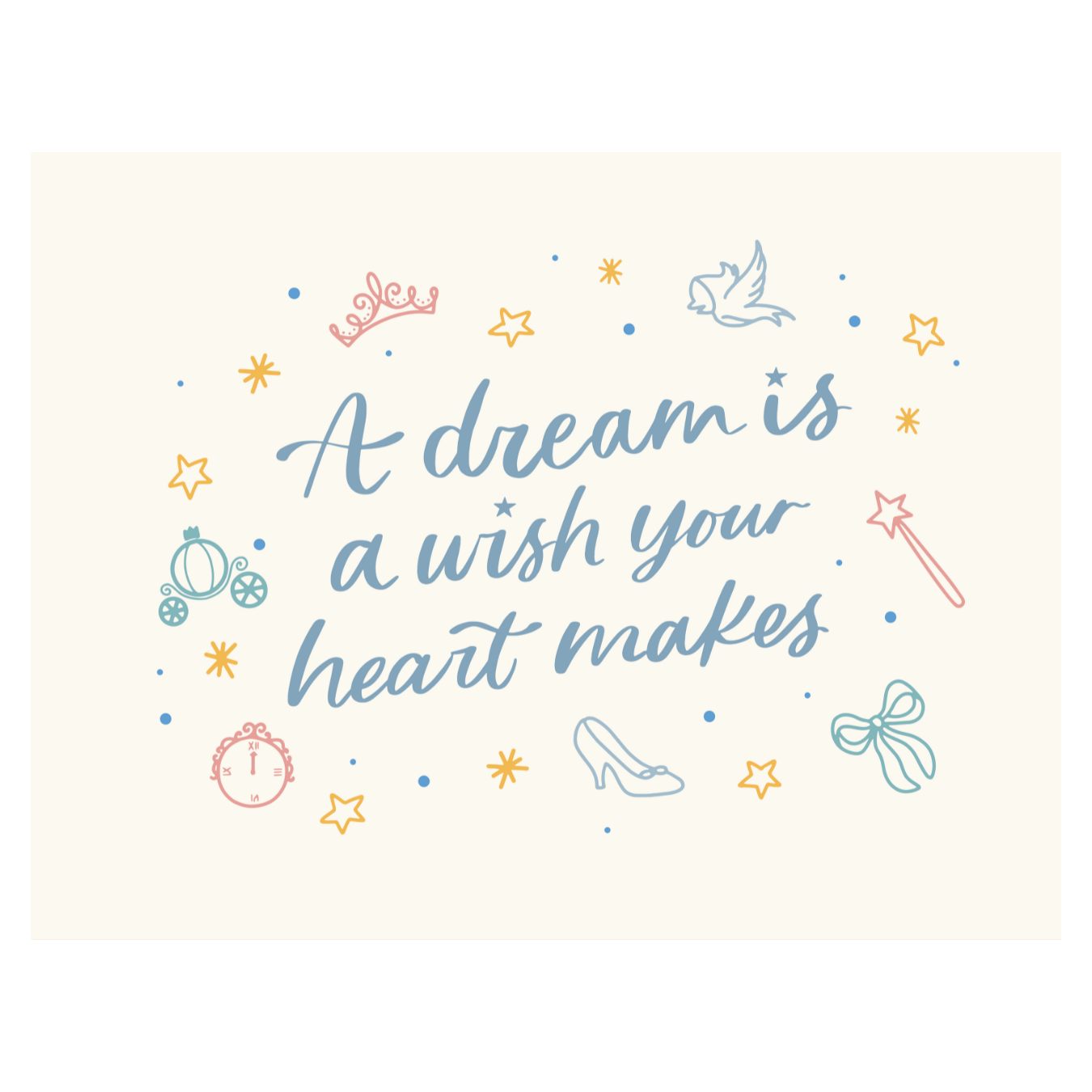 A Dream Is A Wish Your Heart Makes (Neutral) Banner