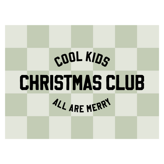 Cool Kids Christmas Club Banner