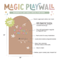 JUMBO Magic Playwall - Arch Magnetic Wall Decal for Kids
