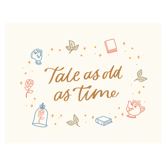 Tale As Old As Time Banner