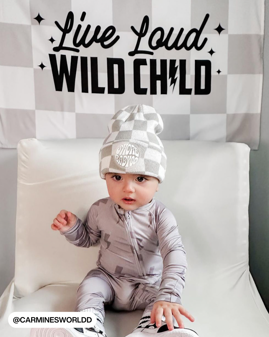 Live Loud Wild Child Banner