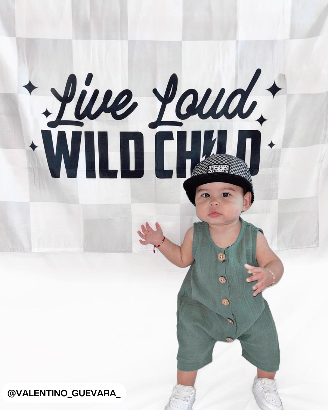 Live Loud Wild Child Banner