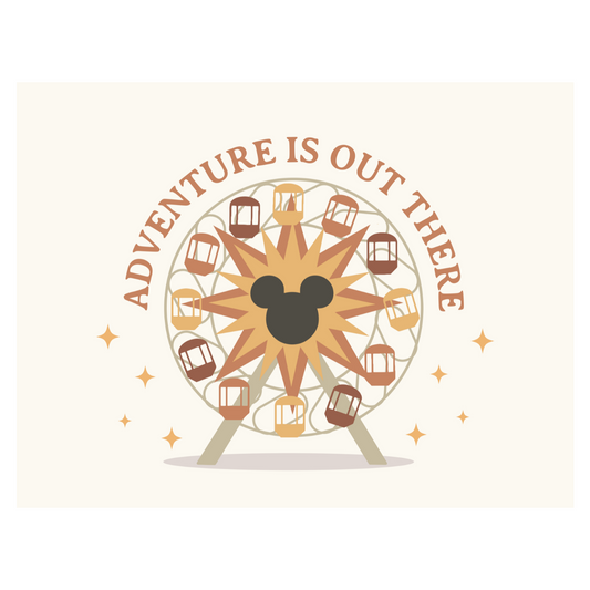 Adventure Is Out There (Magical Fun Wheel) Banner
