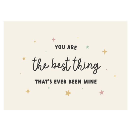 You Are The Best Thing Banner