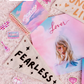 Fearless Canvas Pennant Flag