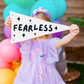 Fearless Canvas Pennant Flag