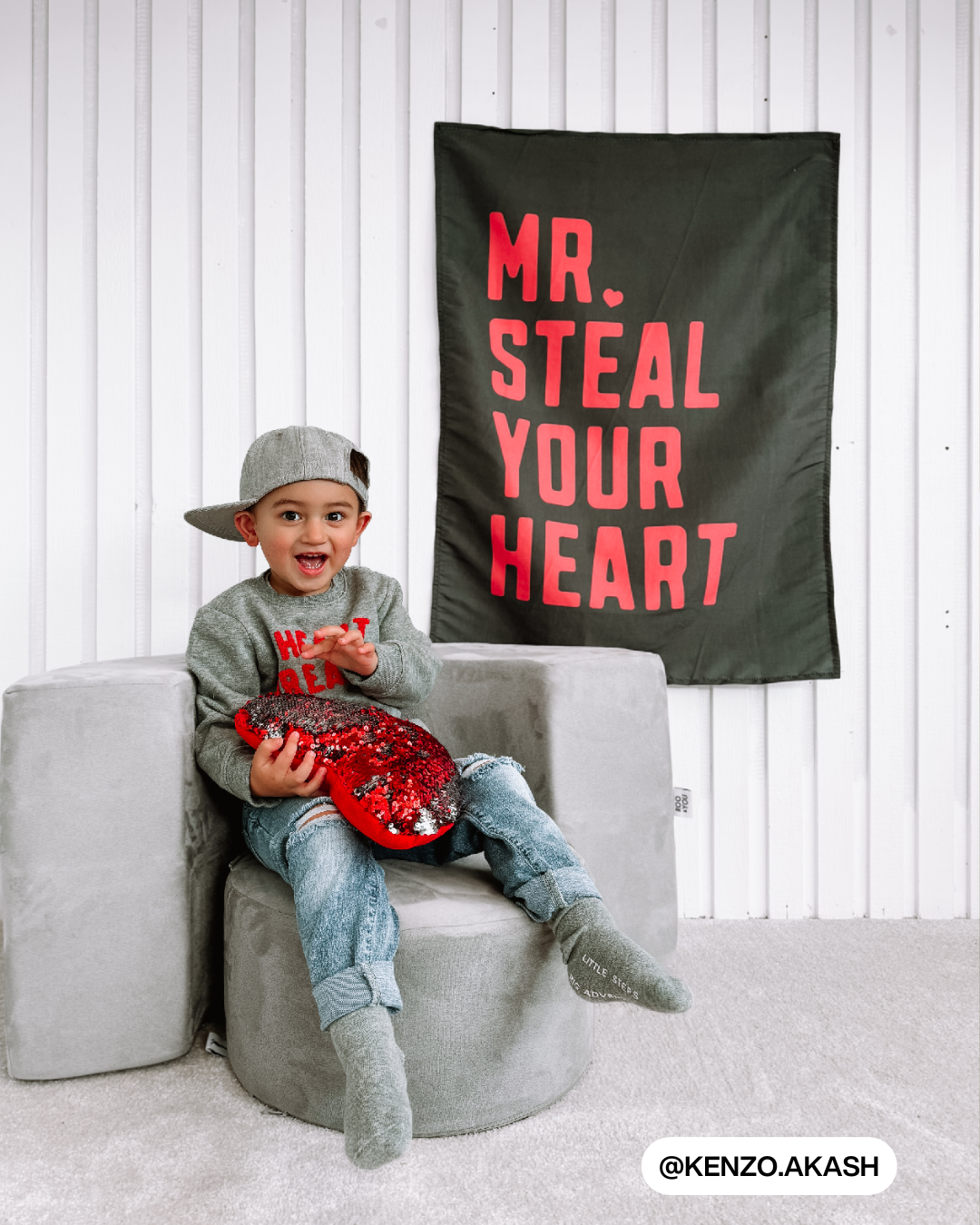 Mr. Steal Your Heart Banner