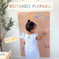 Magic Playwall - Rectangle Magnetic Wall Decal for Kids