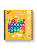 CONNETIX Glitter Castle Pack 48 pc - Magnetic Tiles