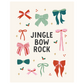 Jingle Bow Rock Banner