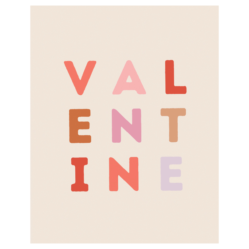 Valentine Letter Banner