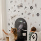 Peel & Stick Fabric Wall Stickers - Boyhood