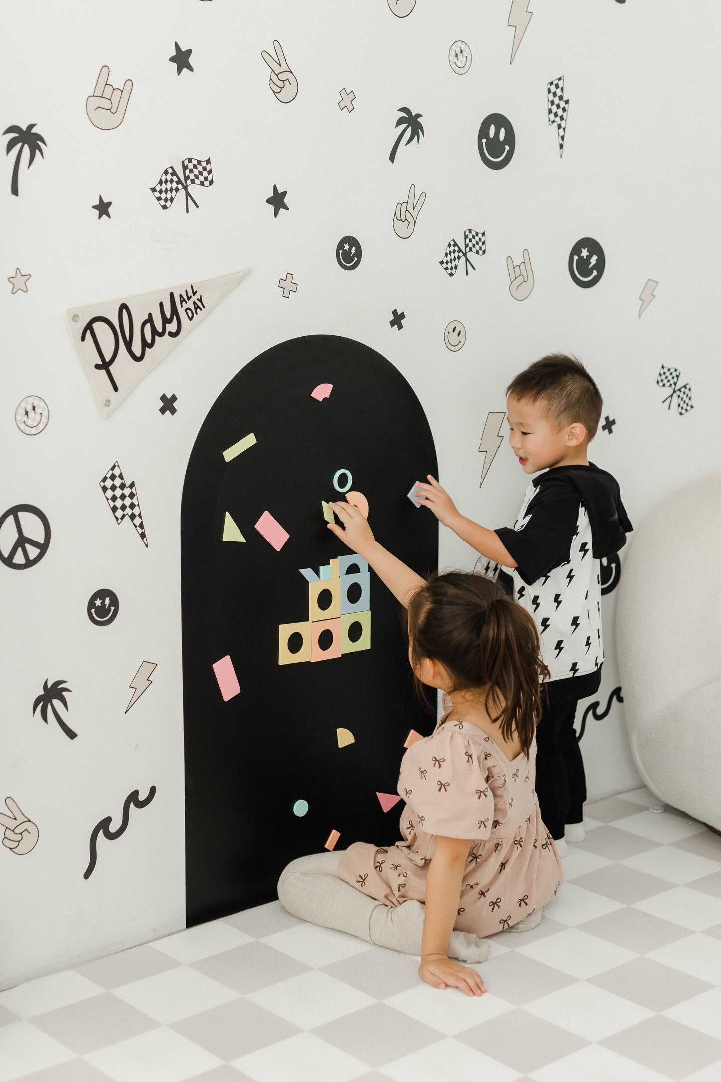 Magic Playwall - Arch Magnetic Wall Decal for Kids