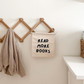 Read More Books Canvas Hang Sign