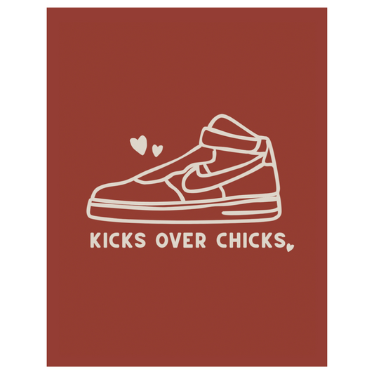 Kicks Over Chicks Banner