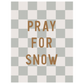 Pray For Snow Banner