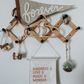 Kindness Love Magic Wonder Canvas Hang Sign