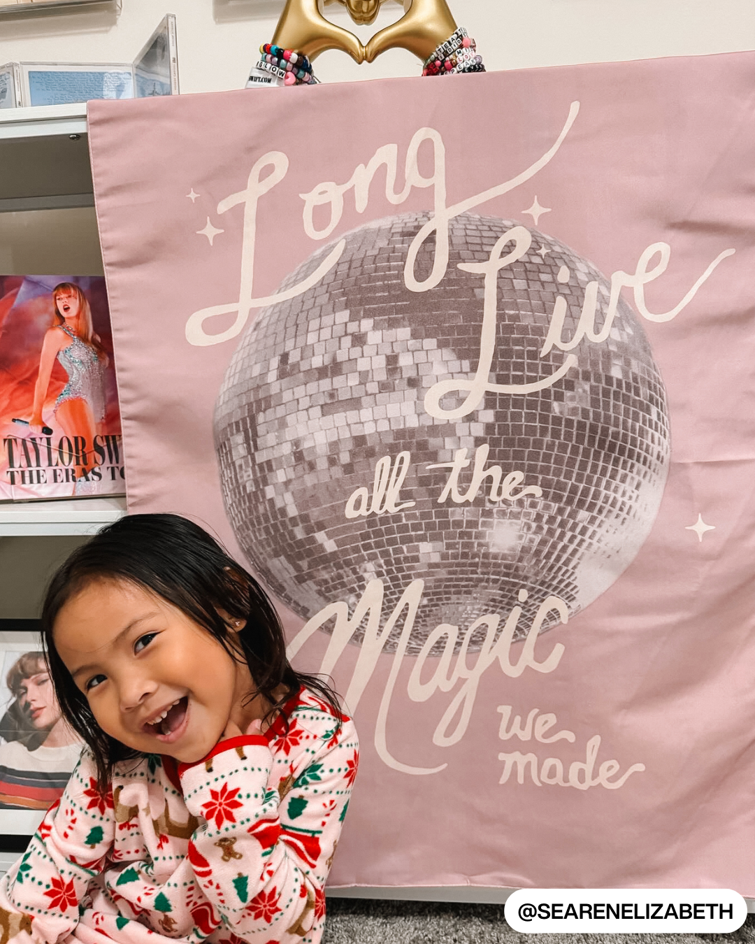 TS Long Live / Never Grow Up Reversible Banner