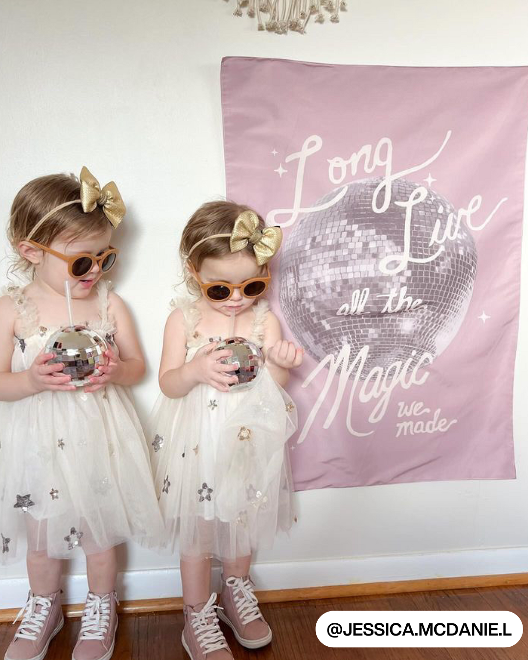 TS Long Live / Never Grow Up Reversible Banner