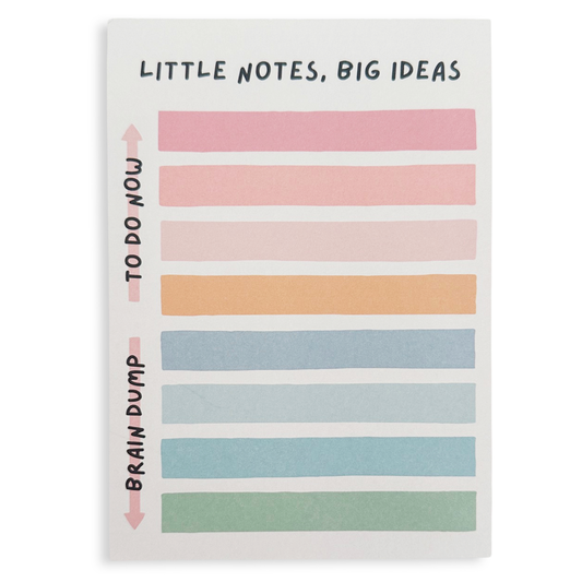 Little Notes Big Ideas Notepad