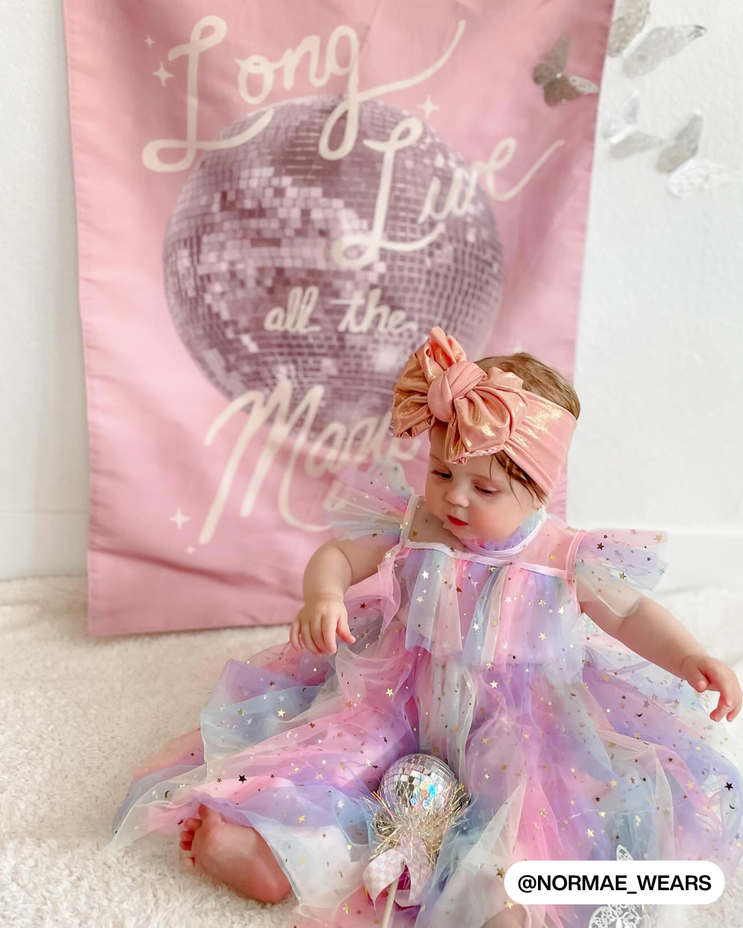 TS Long Live / Never Grow Up Reversible Banner