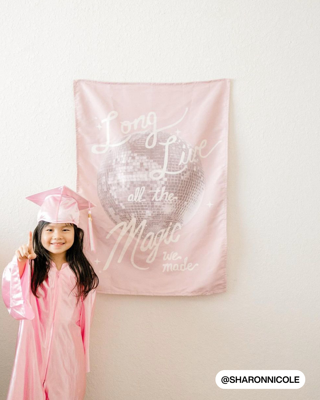 TS Long Live / Never Grow Up Reversible Banner