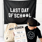 First / Last Day of School (Black) Reversible Banner