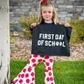First / Last Day of School (Black) Reversible Banner