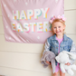 Happy Easter Banner (Purple)