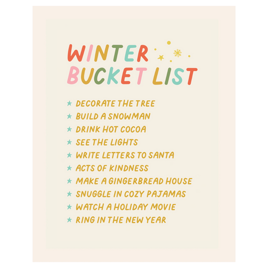 Winter Bucket List Banner (Neutral)