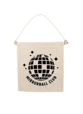 TS Mirrorball Club Swiftie Canvas Hang Sign