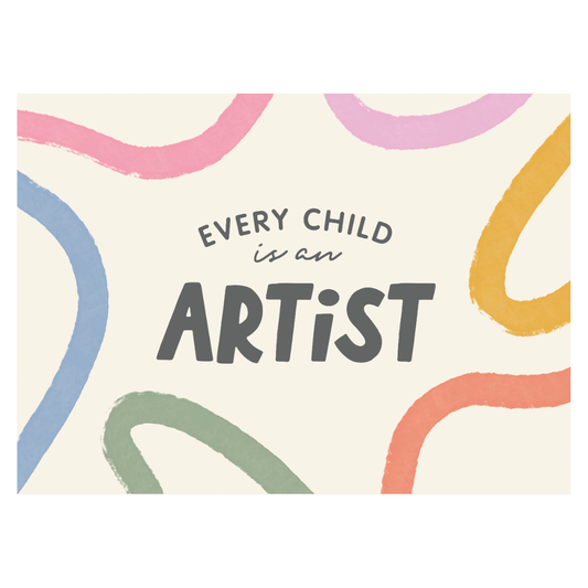Every Child Is An Artist Banner (Colour)