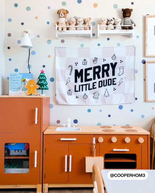 Merry Little Dude Banner