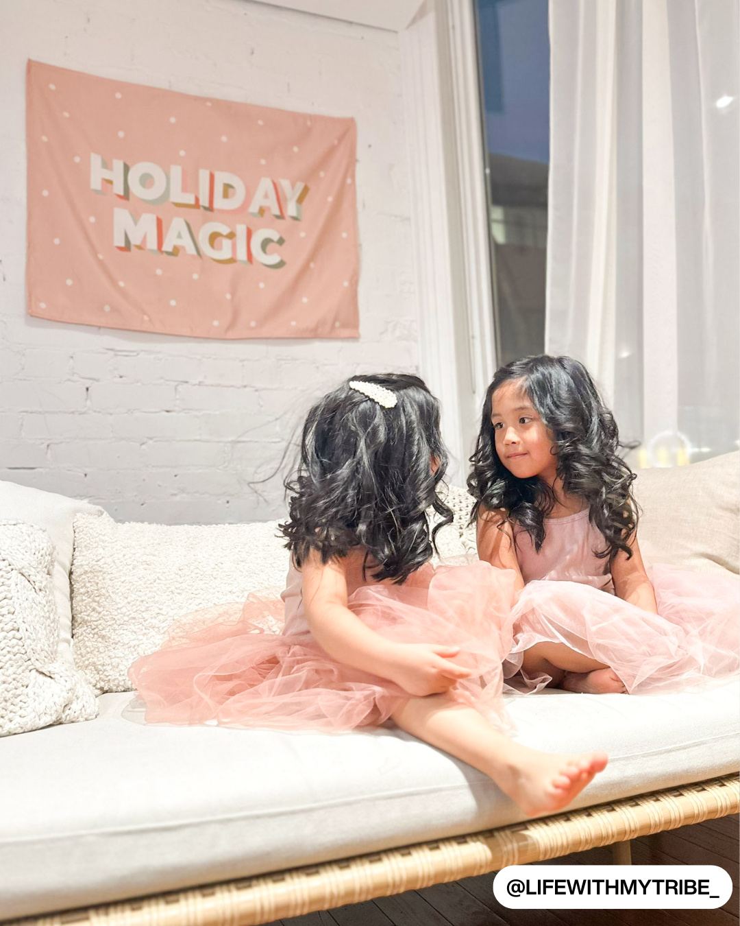Holiday Magic Banner (Pink)