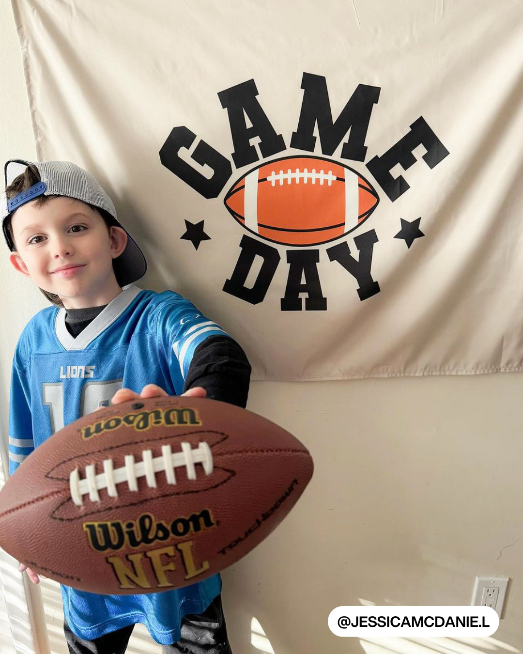 Game Day Football Banner