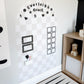 MEGA Magic Playwall - Arch Magnetic Wall Decal for Kids