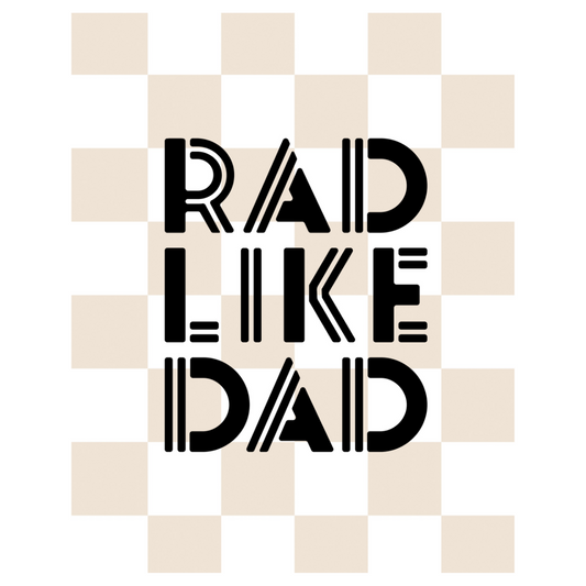 Rad Like Dad Banner