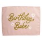 Birthday Babe Banner (Daisies)