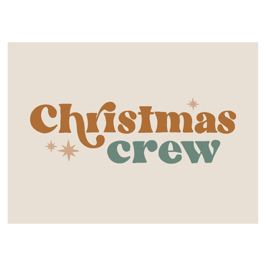 Christmas Crew Banner