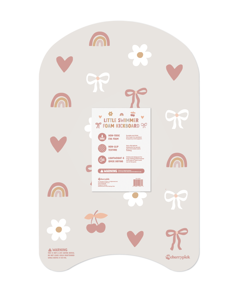 Little Swimmer Kickboard - Toddler & Kids Swim Flutter Board