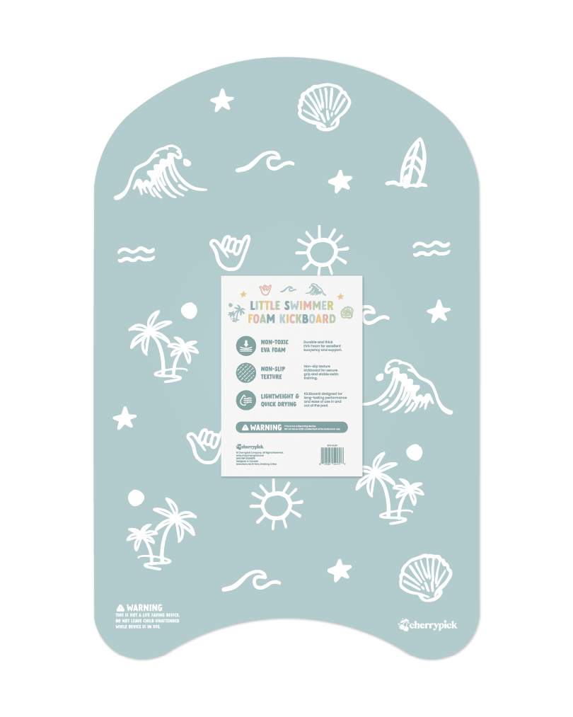 Little Swimmer Kickboard - Toddler & Kids Swim Flutter Board