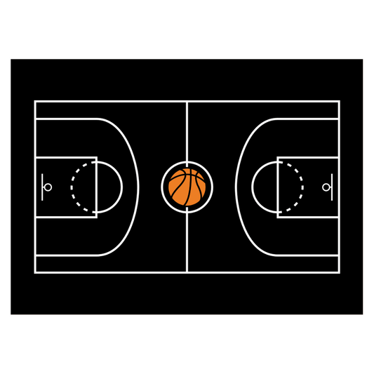 Basketball Court Banner